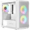 Корпус для ПК Logic concept PORTOS MESH+GLASS ARGB fans 3x120mm WHITE (AM-PORTOS-20-0000000-0002) - Image 3