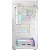 Корпус для ПК Logic concept PORTOS MESH+GLASS ARGB fans 3x120mm WHITE (AM-PORTOS-20-0000000-0002) - Image 5