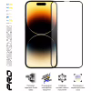 Стекло защитное Armorstandart Pro 3D LE Apple iPhone 14 Pro Max Black (ARM65656) - Image 3