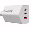 Зарядний пристрій Canyon HEXAGON 65 GaN 65W 2xPD 1xQC EU White (CND-CHAHEX65W) - Image 5
