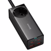 Зарядний пристрій Baseus AC + 2xUSB-C 100W + 2xUSB + cable USB-C to USB-C 100W 1.0m black (PSZM000401) - Image 2