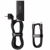 Зарядное устройство Baseus AC + 2xUSB-C 100W + 2xUSB + cable USB-C to USB-C 100W 1.0m black (PSZM000401) - Image 7
