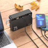 Батарея універсальна HOCO 75000 mAh Overlord PD/20W, QC/3.0/22.5W, Black (J94 / 714739) - Image 7