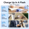 Батарея универсальная Vention 10000mAh 22,5W PD, USB-A, USB-C In/Out, Lightning In/Out, LED display, Blue (FHZL0) - Image 7