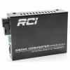 Медіаконвертер RCI 1G, 20km, SC, RJ45, Tx 1310nm standart size metal case (RCI502W-GE-20-A) - Image 2