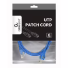 Патч-корд 1.5м UTP cat 6 CCA blue Cablexpert (PP6U-1.5M/B) - Image 2