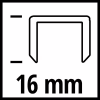 Скоби для будівельного степлера Einhell 5.7х16мм, 3000шт. (4137855) - Image 3