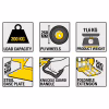 Тележка грузовая Stanley до 200 кг, размер платформы 42х15,5 см, вес 11,6 к (SXWT-HT535) - Image 3