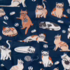 Плед Ardesto Fleece 100% полиэстер, котик, синий 130х160 см (ART0725PB) - Image 4