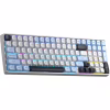 Клавіатура Aula S100pro RGB KRGD Brown Switch Wireless/Bluetooth/Type-C UA White/Black (6948391205755) - Image 3