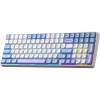 Клавіатура Aula S100pro RGB KRGD Red Switch Wireless/Bluetooth/Type-C UA White/Blue (6948391205762) - Image 2