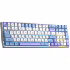 Клавіатура Aula S100pro RGB KRGD Red Switch Wireless/Bluetooth/Type-C UA White/Blue (6948391205762) - Image 3