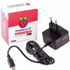Блок питания для Микро ПК Raspberry Pi для Raspberry Pi 4 5В/3А USB-C чорный (SC0754) - Image 3