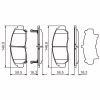 Тормозные колодки Bosch 0 986 424 722 - Image 7