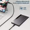 Дата кабель USB-C to USB-C 2.0m Promate (powerbolt240-2m.black) - Image 4