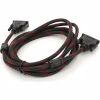 Кабель мультимедійний DVI M to DVI M 3.0m 24+1pin black/red Merlion (YT-DVI(M)/(M)NY/RD-3.0m) - Image 2