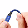 Дата кабель USB 2.0 AM to Lightning 1.8m navy blue Baseus (CALYW-A13) - Image 3