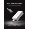 Перехідник OTG USB 2.0 AF to Micro 5P US195 white Ugreen (30529) - Image 2