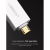 Перехідник OTG USB 2.0 AF to Micro 5P US195 white Ugreen (30529) - Image 3