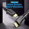 Кабель мультимедійний HDMI M to HDMI M 10.0m 8K60Hz black Vention (AANBL) - Image 4