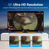 Кабель мультимедийный DisplayPort M to DisplayPort M 2.0m 8K60Hz black Vention (HCCBH) - Image 6