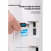 Кабель для принтера USB 2.0 AM/BM 10.0m ferrite black Vention (COQBL) - Image 7