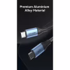 Дата кабель USB-C to USB-C 1.5m 240W aluminum black Vention (TREBG) - Image 7
