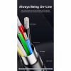 Дата кабель USB-C to USB-C 1.5m 240W aluminum black Vention (TREBG) - Image 8
