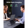 Дата кабель USB-C to USB-C 3.0m 100W L512 gray Ugreen (45065) - Image 3