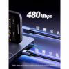 Дата кабель USB-C to USB-C 3.0m 100W L512 gray Ugreen (45065) - Image 5