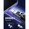 Дата кабель USB-C to USB-C 3.0m 100W L512 gray Ugreen (45065) - Image 7