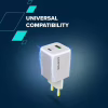 Зарядний пристрій Canyon CU45AC GaN 45W 1xPD 1xQC EU White (CNS-CUW45AC) - Image 7