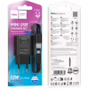 Зарядний пристрій HOCO C134A Solid USB + cable USB to Micro 5P Black (6942007621335) - Image 5