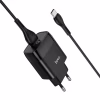 Зарядное устройство HOCO C72Q Glorious USB QC3.0 + cable USB to USB-C 18W Black (6931474732545) - Image 4