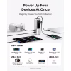 Батарея універсальна Anker 25000mAh, 165W, PD/3/0, QC/3/0, Built-In Double USB-C Cables, silver (A1695H41) - Image 6