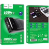 Батарея универсальная HOCO 30000mAh Apollo PD/65W QC/3.0 Black (DB81 / 714720) - Image 6