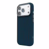 Чохол до мобільного телефона Armorstandart LikeCarbon2 MagCase Apple iPhone 17 Pro Kevlar Dark Blue (ARM88554) - Image 5