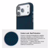 Чехол для мобильного телефона Armorstandart LikeCarbon2 MagCase Apple iPhone 17 Pro Kevlar Dark Blue (ARM88554) - Image 7