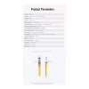 Патч-корд 0.3м, S/FTP cat 6a RJ-45 yellow Vention (IBHYAA) - Image 6