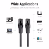 Патч-корд 0.5m UTP cat 6 RJ-45 black Vention (IBJBD) - Image 4