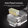 Патч-корд 1.5м, UTP cat 6a RJ-45 90° corner black Vention (IBOBG) - Image 5