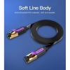 Патч-корд 3m FTP cat 7 RJ-45 black Vention (ICABI) - Image 2
