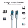 Патч-корд 3m RJ-45 cat 5e UTP blue Vention (VAP-A10-S300) - Image 3