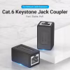 Зрощувач UTP 1+1 RJ45 cat 6e, Black Vention (IPVB0) - Image 3