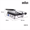 Електрогриль Braun CG 9047 - Image 8