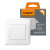 Переключатель Videx BINERA 1кл проходной белый (VF-BNSW1P-W) - Image 4