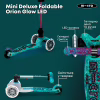 Самокат Micro Mini Deluxe складний серії Foldable Orion Glow LED" Рожевий" (MMD373) - Image 8