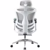 Офисное кресло Sihoo Крісло офісне з підставкою для ніг Sihoo DORO C300 Pro Mesh White with (DORO-C300-PRO-M102-JT) - Image 2