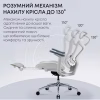 Офисное кресло Sihoo Крісло офісне з підставкою для ніг Sihoo DORO C300L Mesh White with foo (DORO-C300L-A3-102-JT) - Image 9