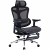Офисное кресло Sihoo с подставкой для ног DORO C300L Mesh Black с подставкой для ног (DORO-C300L-A3-101-JT) - Image 3